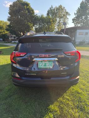 Blue 2019 GMC Terrain SLE