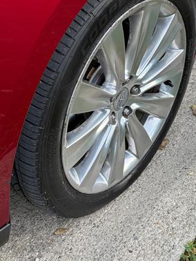 Red 2014 Lincoln MKS EcoBoost