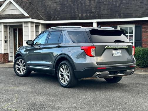Gray 2022 Ford Explorer Limited