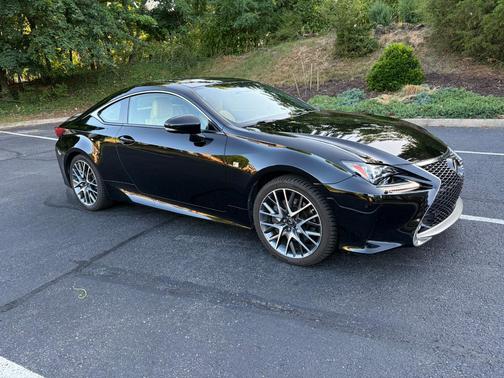 Black 2015 Lexus RC 350 Base