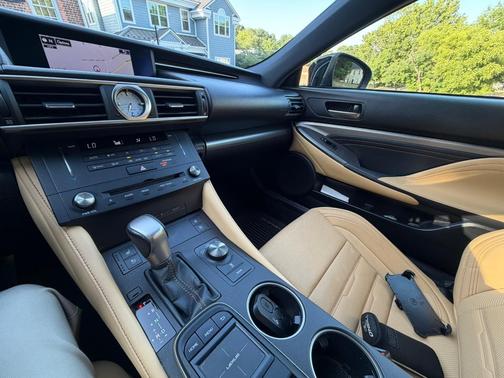 Black 2015 Lexus RC 350 Base