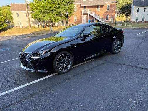 Black 2015 Lexus RC 350 Base