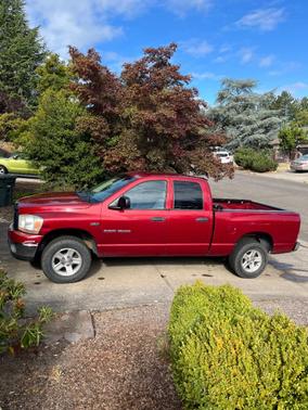 Red 2006 Dodge Ram 1500 SLT Quad Cab