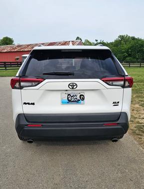 White 2020 Toyota RAV4 XLE Premium