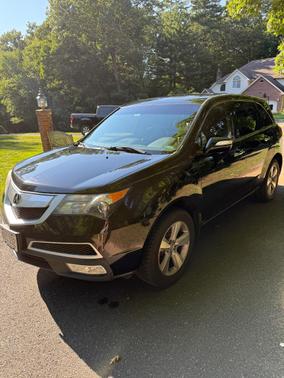 Black 2012 Acura MDX 3.7L Technology