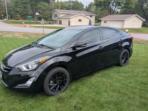 Black 2016 Hyundai ELANTRA Value Edition