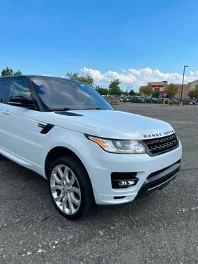 White 2017 Land Rover Range Rover Sport 3.0L Supercharged HSE Dynamic