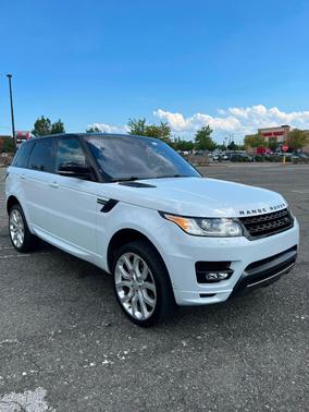 White 2017 Land Rover Range Rover Sport 3.0L Supercharged HSE Dynamic