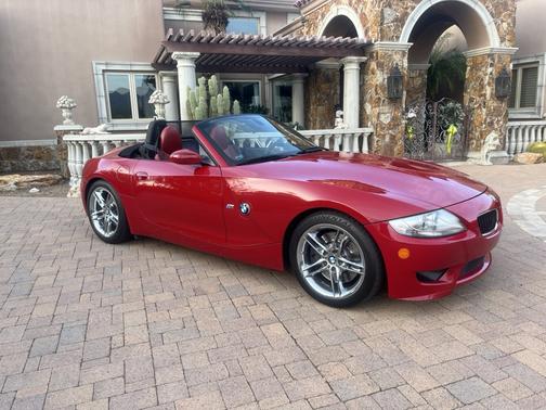 Red 2007 BMW Z4 M Roadster