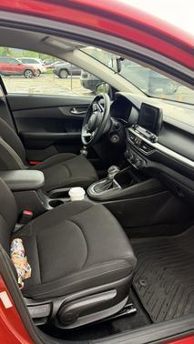 Red 2020 Kia Forte LXS