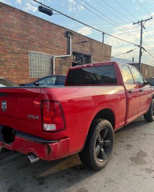 Red 2017 RAM 1500 Tradesman/Express