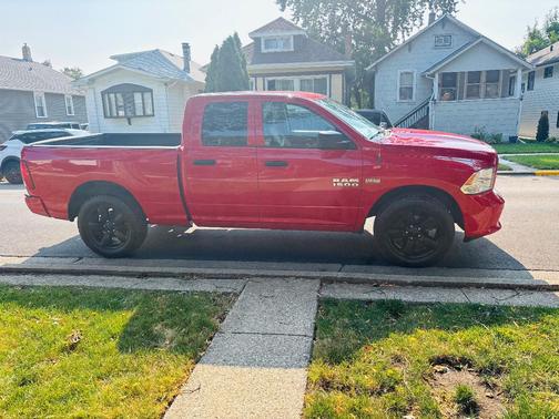 Red 2017 RAM 1500 Tradesman/Express