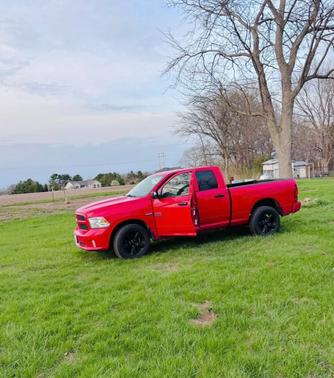 Red 2017 RAM 1500 Tradesman/Express