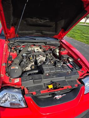 Red 2000 Ford Mustang GT