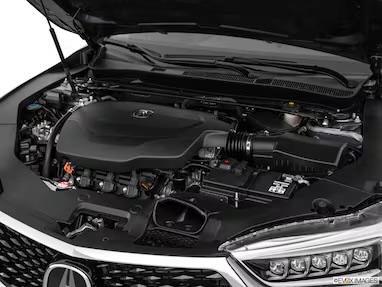 Black 2020 Acura TLX Technology