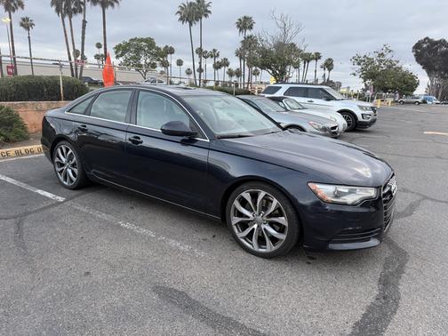 Blue 2014 Audi A6 2.0T Premium Plus quattro
