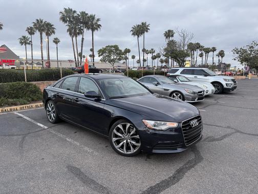 Blue 2014 Audi A6 2.0T Premium Plus quattro
