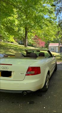 White 2006 Audi A4 1.8T Cabriolet