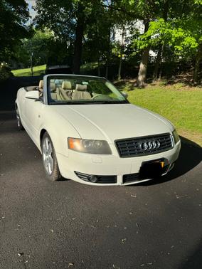 White 2006 Audi A4 1.8T Cabriolet