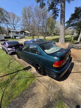 Green 1996 Honda Civic LX