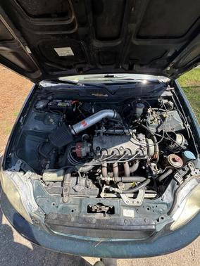 Green 1996 Honda Civic LX