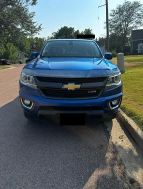 Blue 2018 Chevrolet Colorado Z71