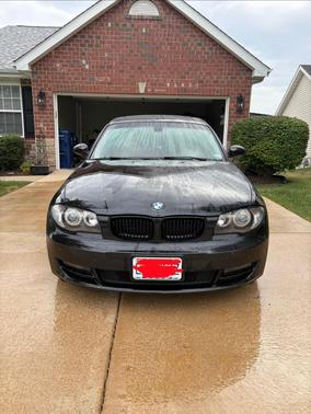Black 2008 BMW 128 i