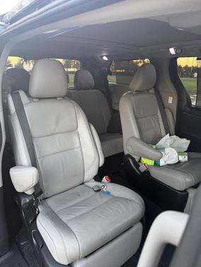 Silver 2015 Toyota Sienna Limited Premium