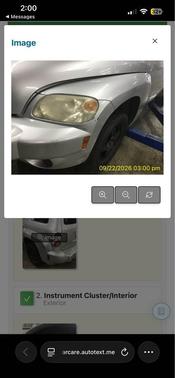 Silver 2010 Chevrolet HHR LT