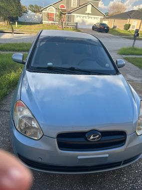 Blue 2010 Hyundai Accent GLS