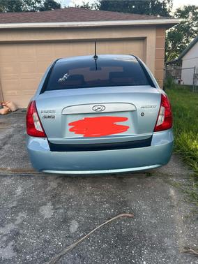 Blue 2010 Hyundai Accent GLS