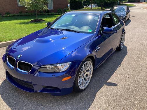 Blue 2012 BMW M3 Base