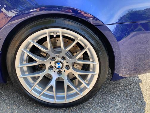 Blue 2012 BMW M3 Base