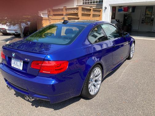 Blue 2012 BMW M3 Base