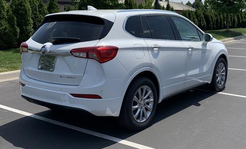 White 2020 Buick Envision Essence