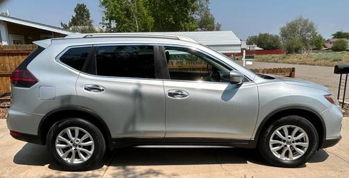 Silver 2019 Nissan Rogue SV