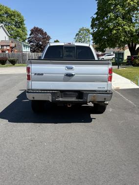 Silver 2013 Ford F-150 Lariat