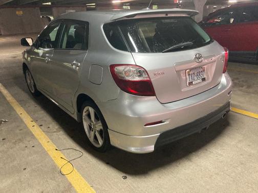 Silver 2010 Toyota Matrix S