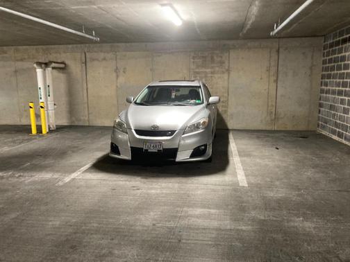 Silver 2010 Toyota Matrix S