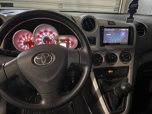 Silver 2010 Toyota Matrix S