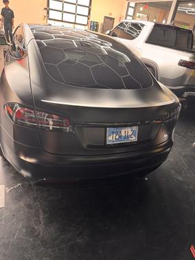 Black 2022 Tesla Model S Plaid