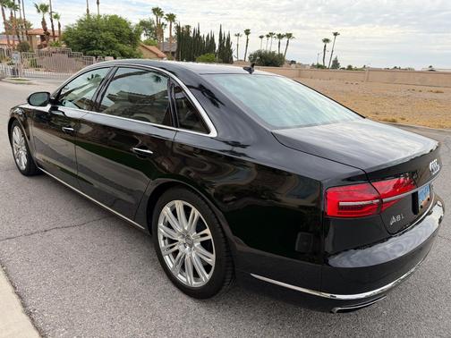 Black 2015 Audi A8 L 4.0T