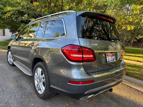 Gray 2017 Mercedes-Benz GLS 450 4MATIC