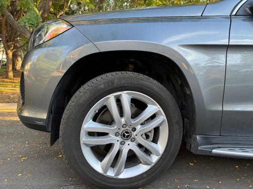 Gray 2017 Mercedes-Benz GLS 450 4MATIC