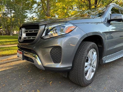 Gray 2017 Mercedes-Benz GLS 450 4MATIC