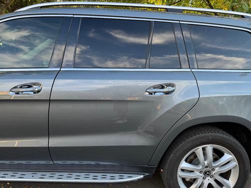 Gray 2017 Mercedes-Benz GLS 450 4MATIC