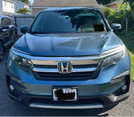 Blue 2020 Honda Pilot EX