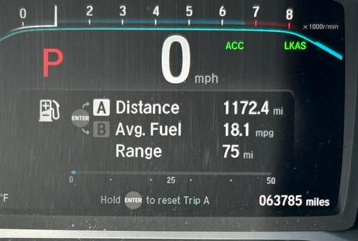 Blue 2020 Honda Pilot EX
