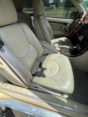 Beige 1997 Mercedes-Benz SL-Class SL320 Roadster