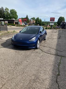 Blue 2020 Tesla Model 3 Performance